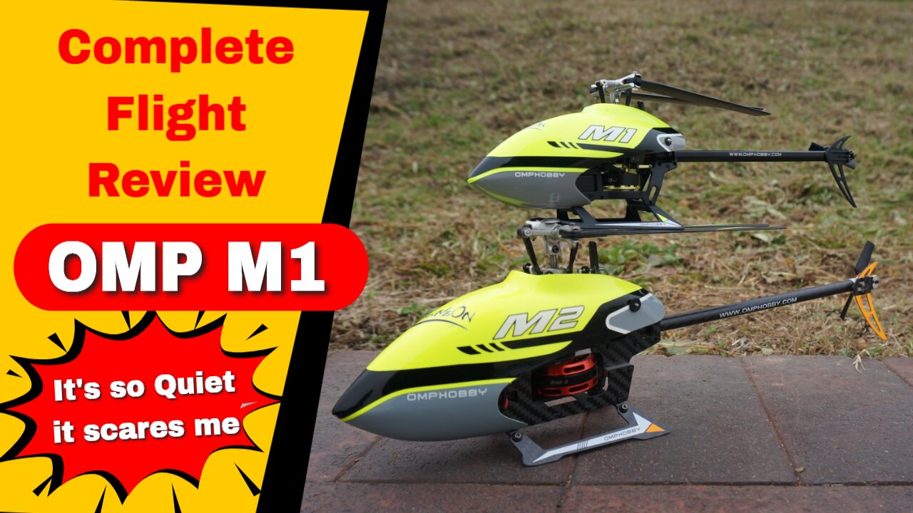 OMP M1 Direct Drive Mini 3D RC Helicopter Complete Flight Review