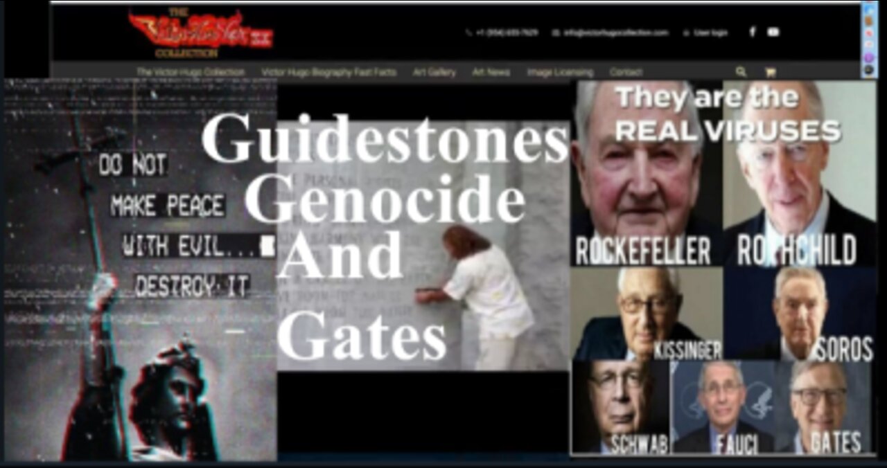 Guidestones And Gates' Genocide Agenda-