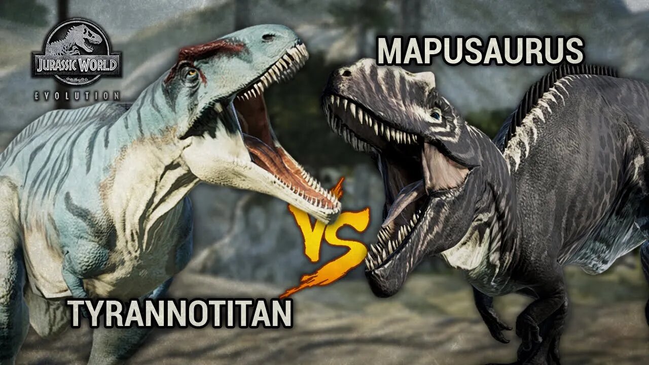 Tyrannotitan Vs Mapusaurus Dinosaurs Fight