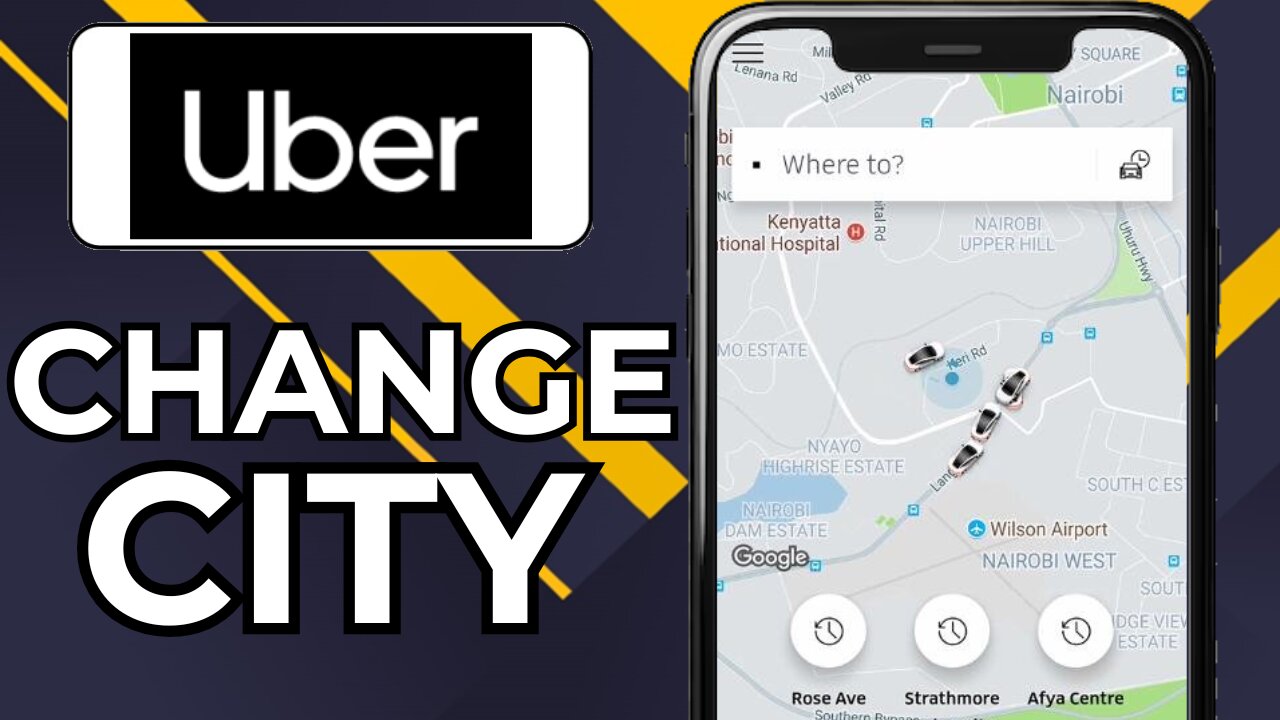 HOW TO CHANGE CITY IN UBER DRIVER APP