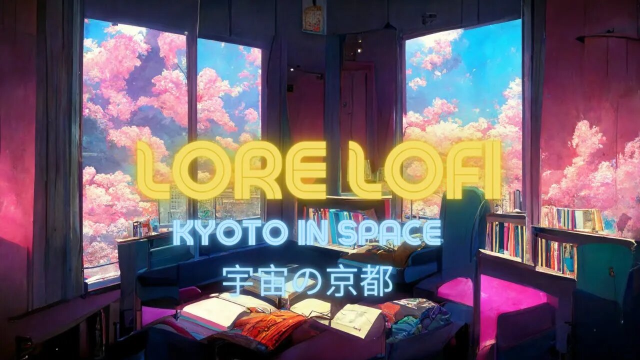 Lore Lofi - Chill and Relax to Kyoto in Space