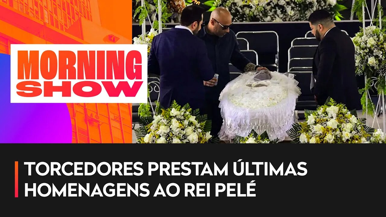 Corpo de Pelé é velado na Vila Belmiro em Santos; assista