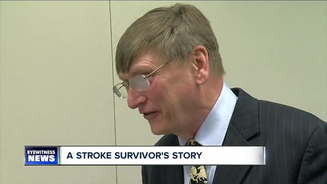 Stroke survivor shares his story