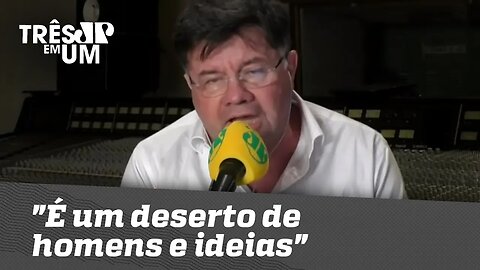 Marcelo Madureira: "É um deserto de homens e ideias"