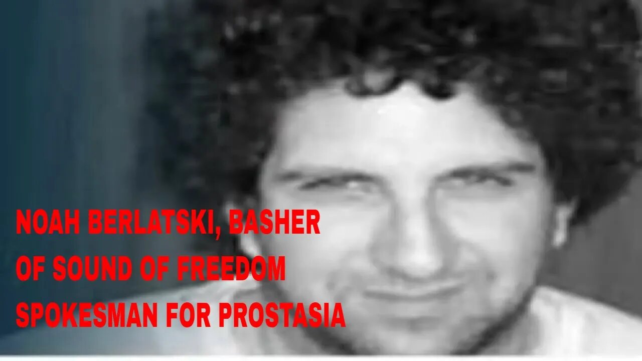 Bloomberg Film Critic of Sound of Freedom Noah Berlatsky is Spokesman for M.A.P group PROSTASIA