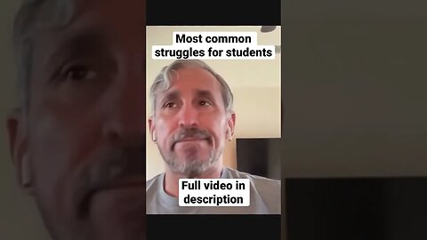 Most common struggles for students with Jeff Gonzales #shorts