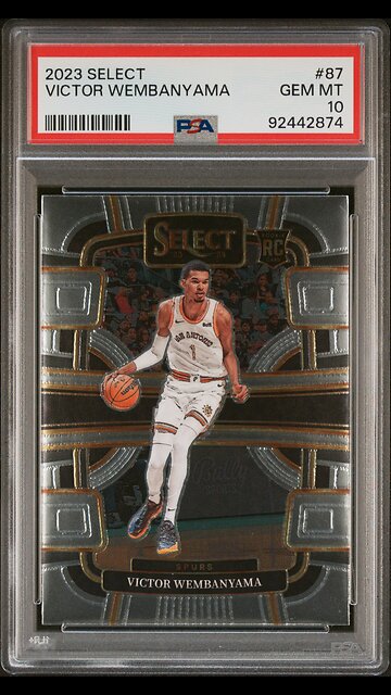 Make money with Victor Wembanyama Select Concourse Rookie Card