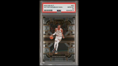 Make money with Victor Wembanyama Select Concourse Rookie Card