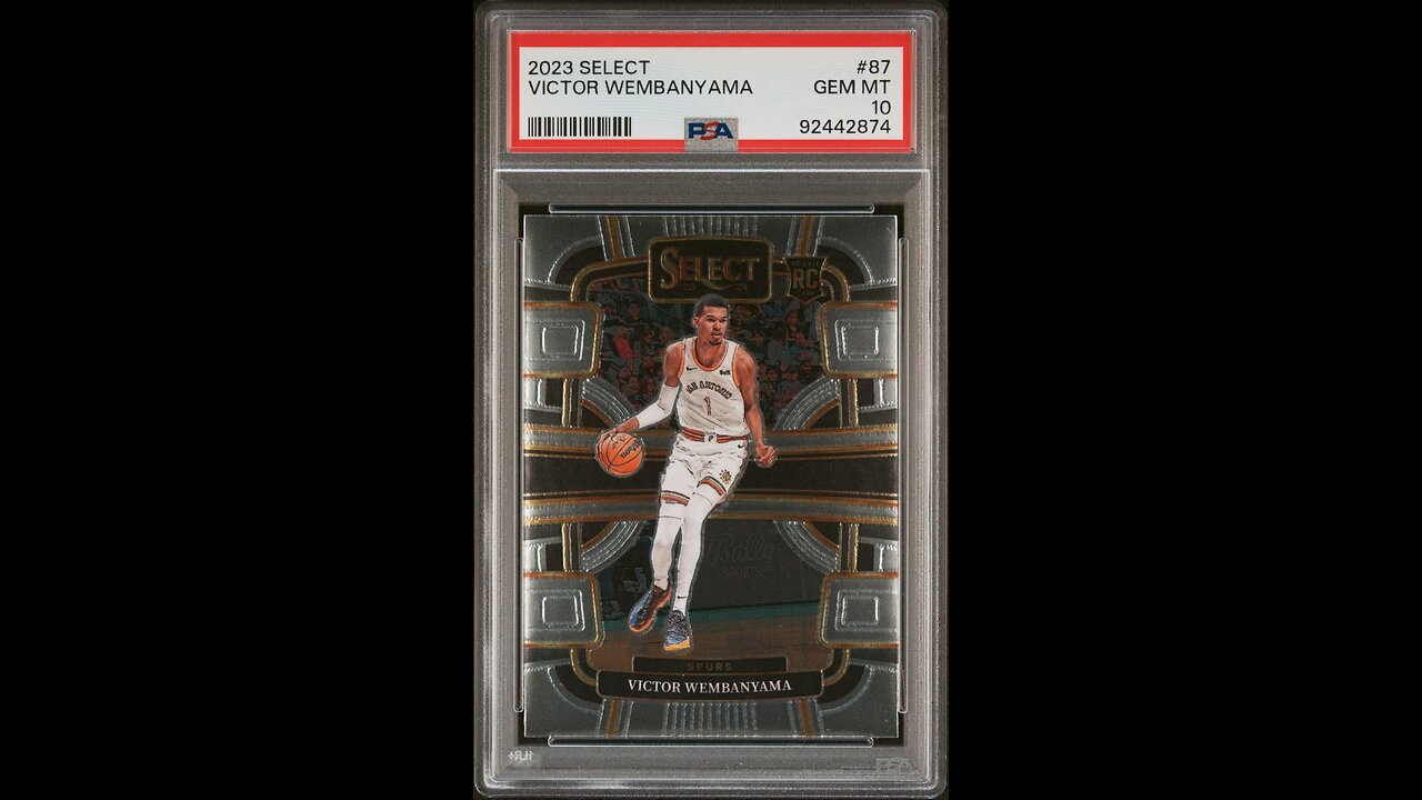 Make money with Victor Wembanyama Select Concourse Rookie Card