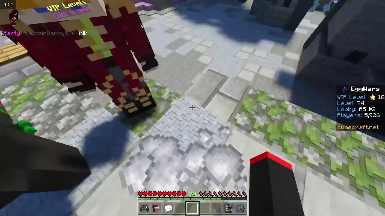 1 hour ish in eggwars