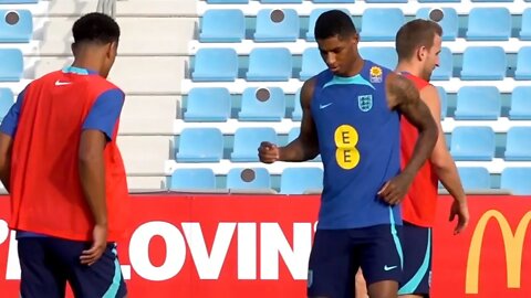 Rashford, Bellingham and England train ahead of World Cup last-16 clash against Senegal
