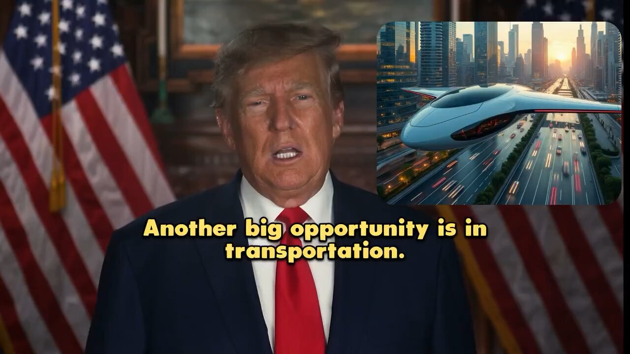 President Trump wants the U.S. to be the first in “air mobility” aka flying cars