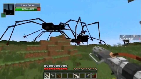 The Giant Enemy Spider Minecraft Meme