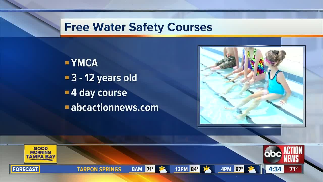 YMCA offers free swim lessons during summer