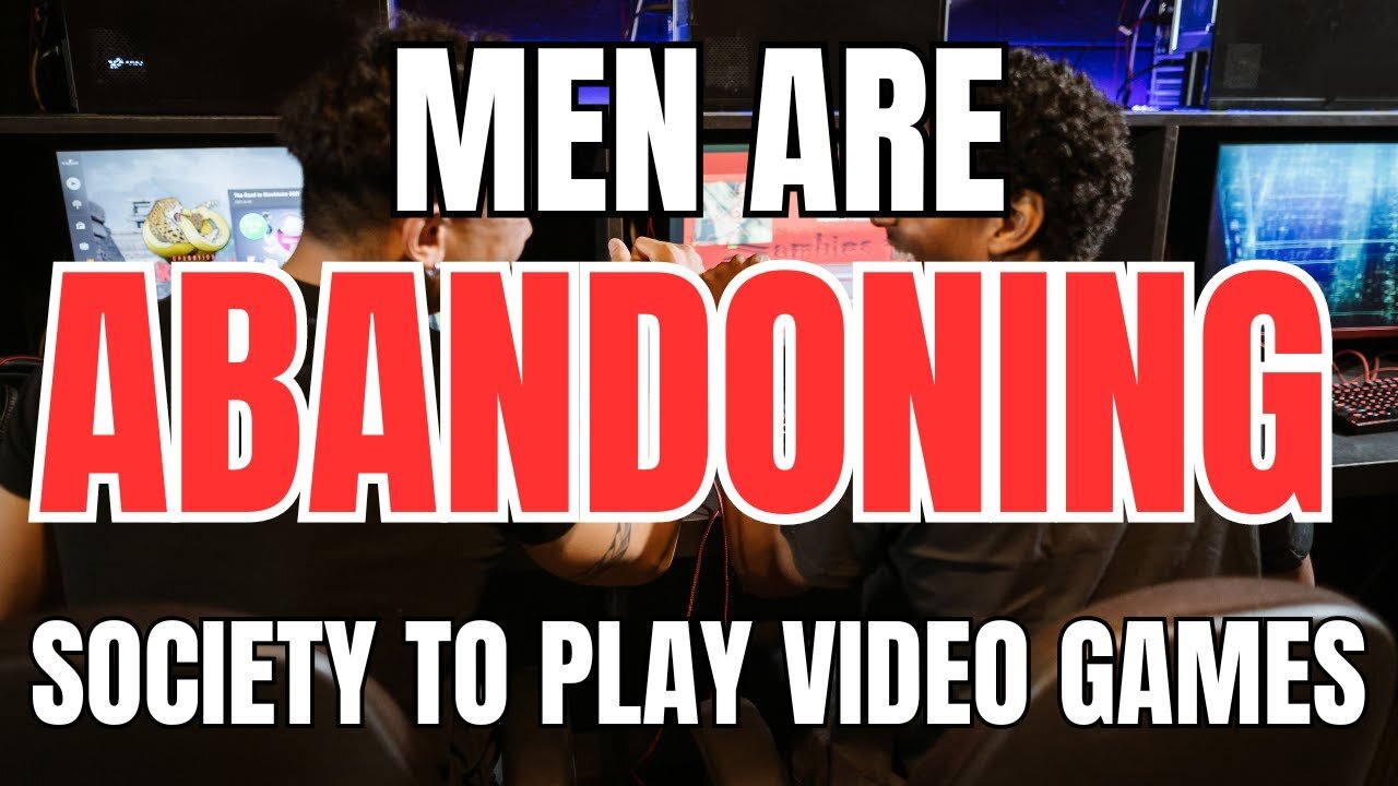 Men are Abandoning Society to Play Video Games and Sleep #2