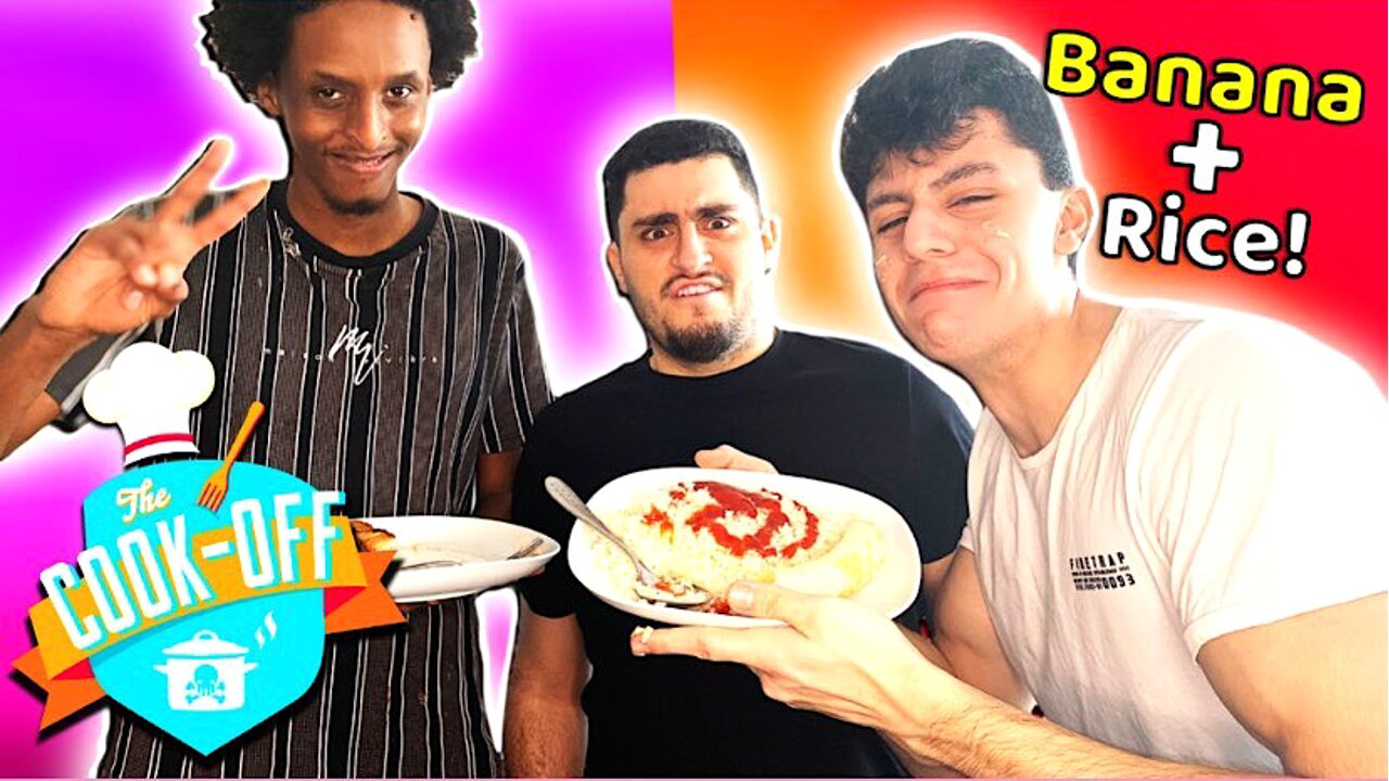 GREATEST Banana and Rice Cook-Off! (feat. Hamza and Hadi!)