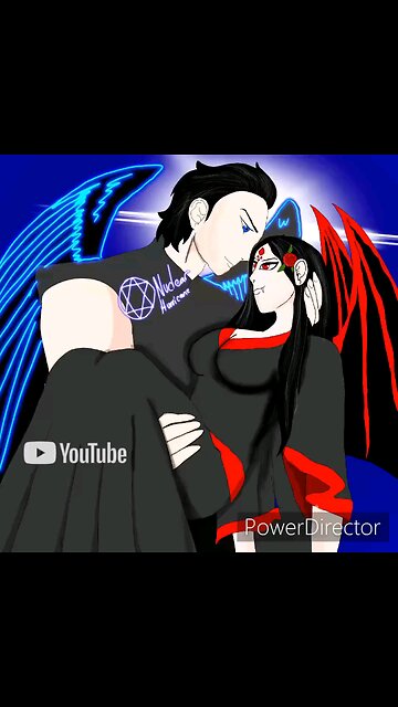 speedpaint the vampire and her angel