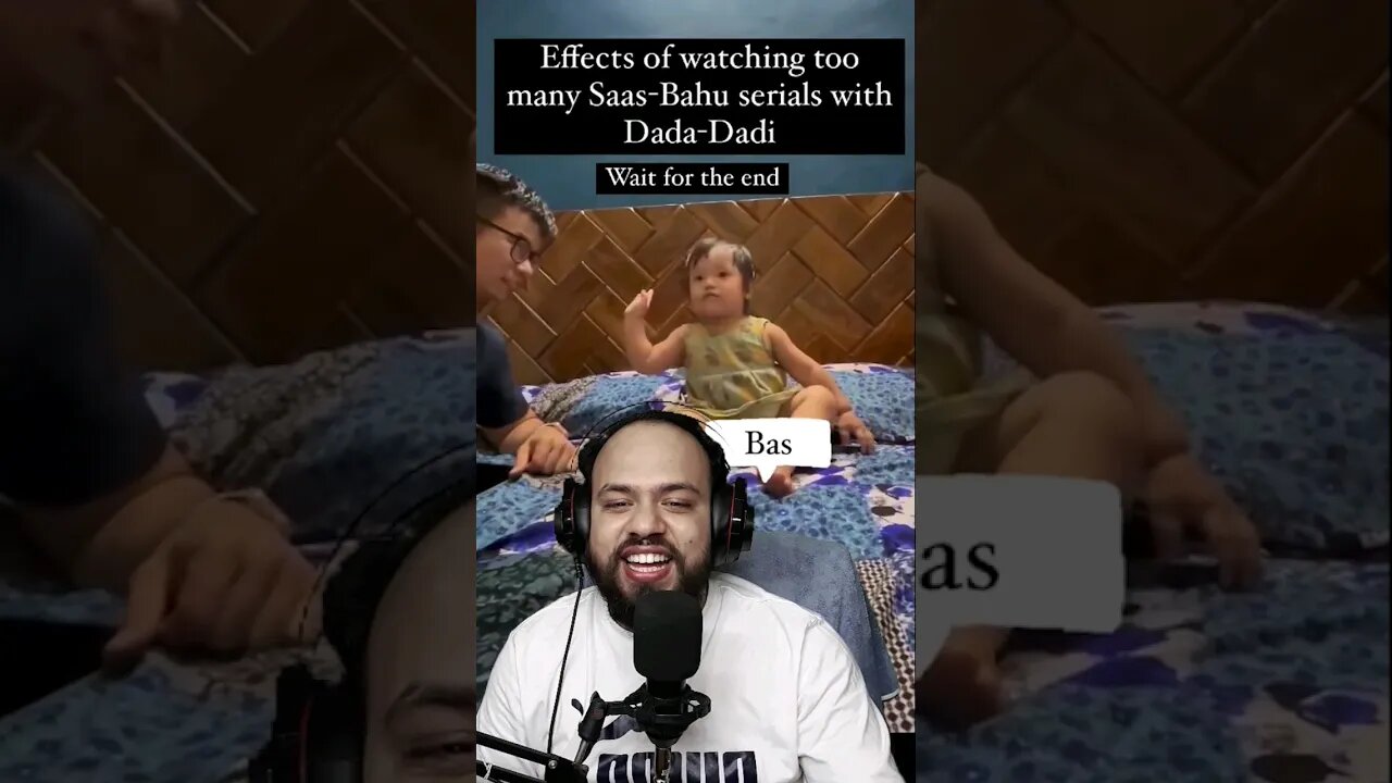Saas-Bahu Ka Side Effect😂🤣😂 #funnyshorts #ytshort