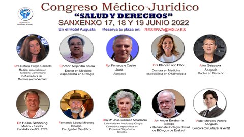 "SALUD Y DERECHOS" CONGRESO MÉDICO JURÍDICO DÍAS 17-18-19 DE JUNIO 2002 EN SANXENXO