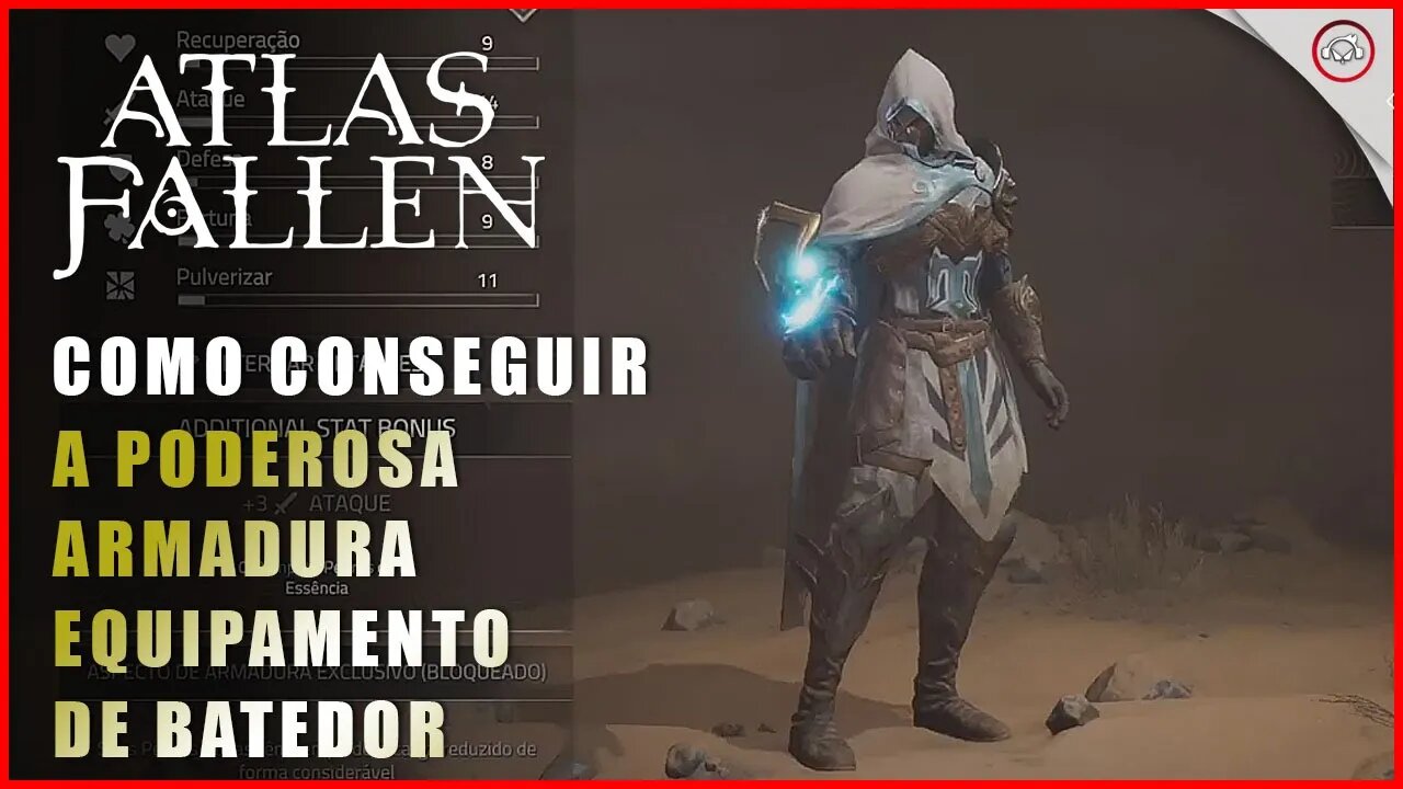 Atlas Fallen, Como conseguir a Poderosa armadura Equipamento de Batedor | Super-Dica