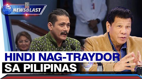 Sen. Robin, iginiit na hindi nag-traydor sa Pilipinas si dating Pangulong Duterte