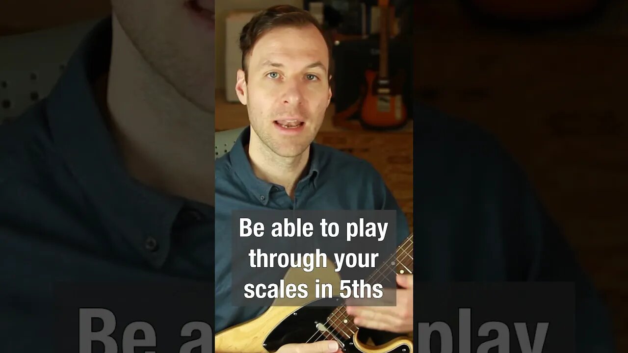 Play power chords through a scale