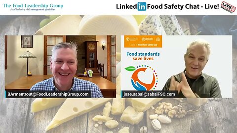 Episode 127: Food Safety Chat - Live! 050523