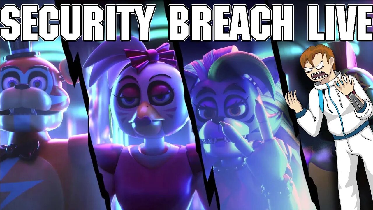 FNAF Security Breach Live | Playthrough#2