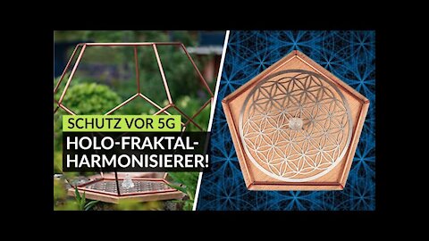 Der Holo-Fraktal-Harmonisierer - Der Schutz vor 5G und Elektrosmog! (Mehr Infos in der Beschreibung)