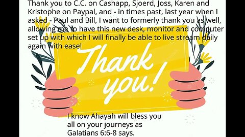 I want to thank some of you!!! You Are Awesome.