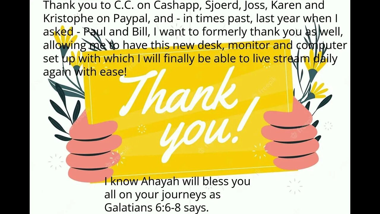 I want to thank some of you!!! You Are Awesome.