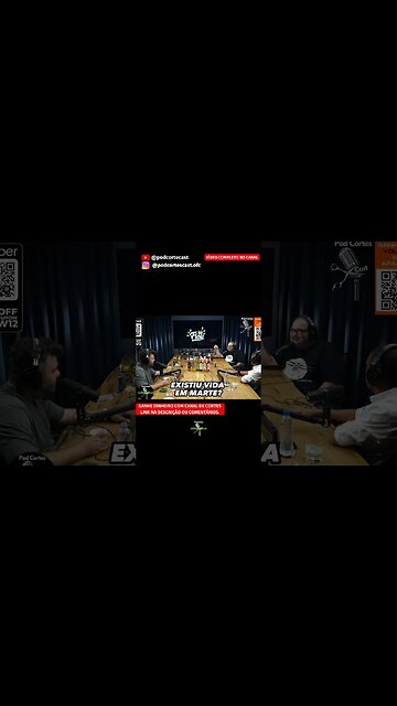 SÉRGIO SACANI: EXISTIU VIDA EM MARTE? #shorts #sergiosacani #vidaforadaterra #marte