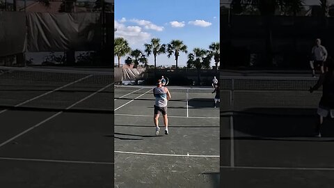stab drop volley #short