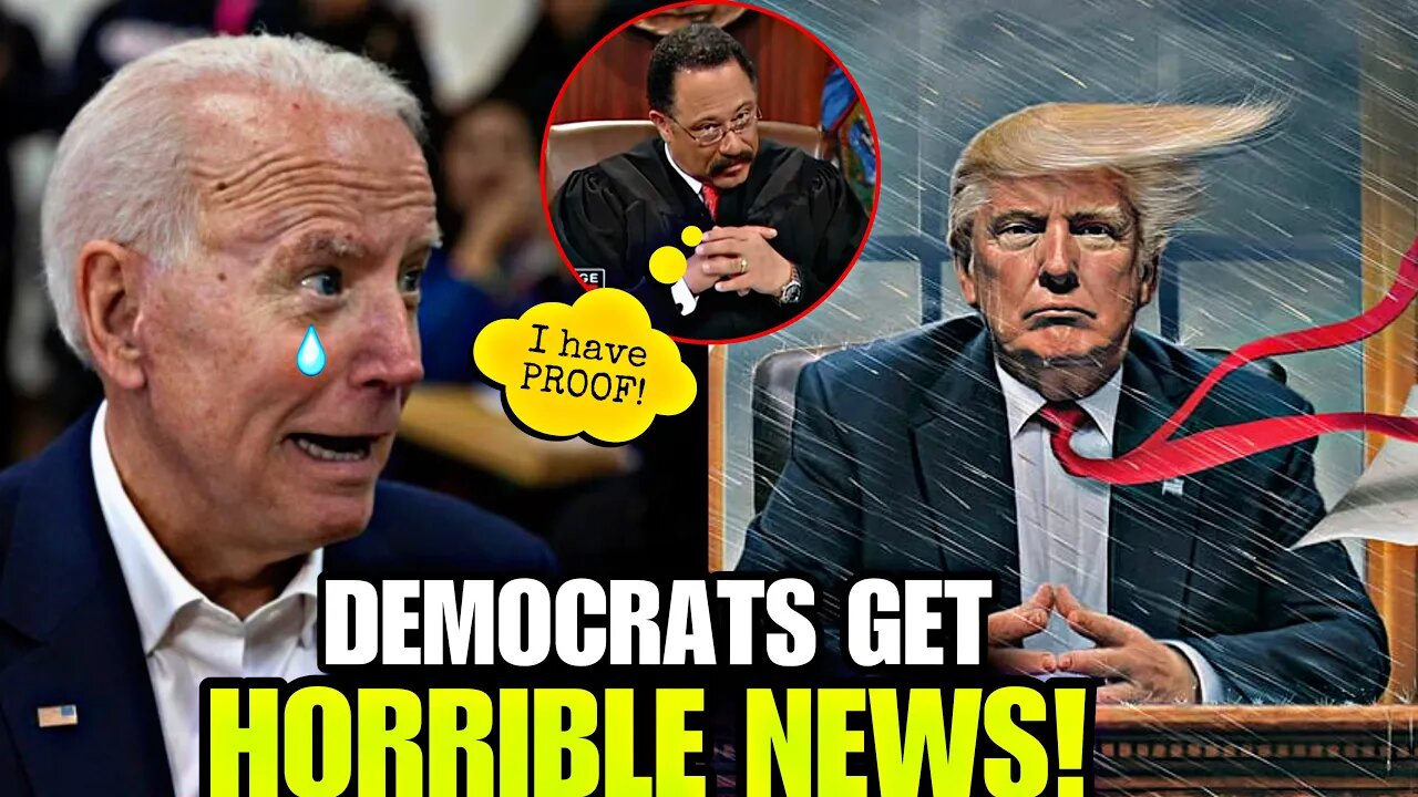 **OH SH*T!! DEMOCRATS SCARED after JUDGE JOE BROWN PROVES TRUMP INNOCENT! WATCH THIS..