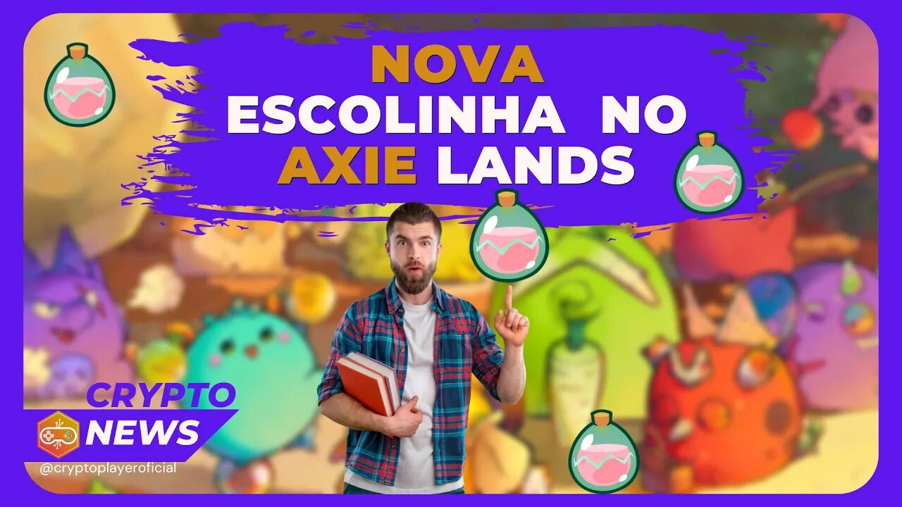 AXIE INFINITY: PROGRESSÃO DE NÍVEL, PARTES E DELEGAÇÃO DE LANDS! [Notícias]