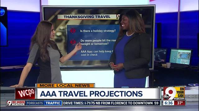 AAA's Jenifer Moore talks about Thanksgiving travel projections