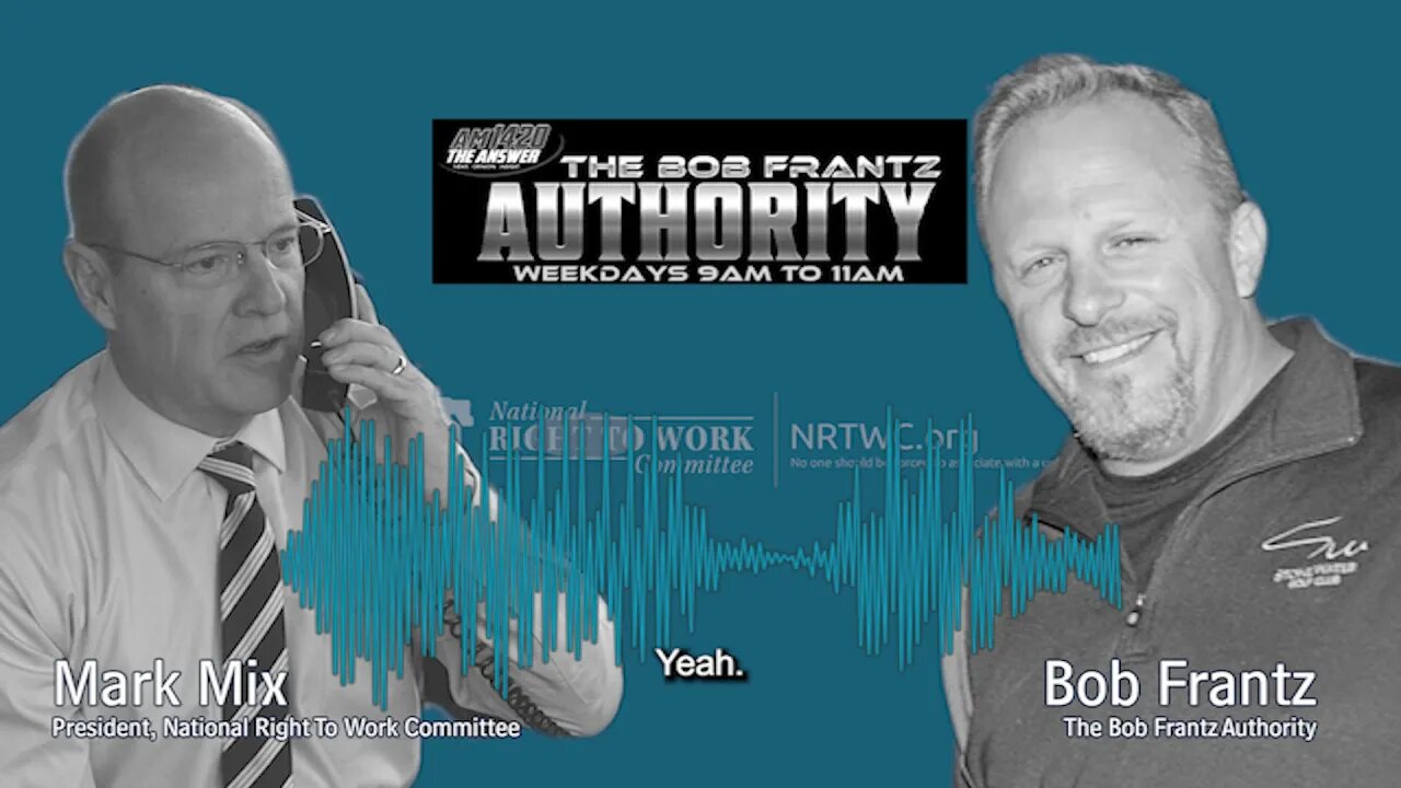 Cleveland's Bob Frantz with National Right To Work's Mark Mix