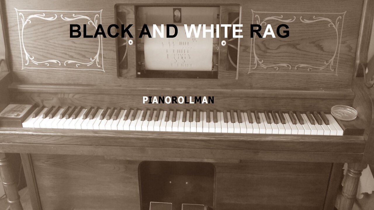 BLACK AND WHITE RAG