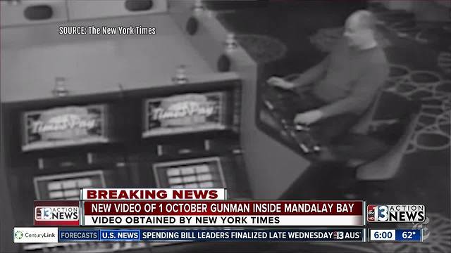 New video shows mass shooter inside Mandalay Bay