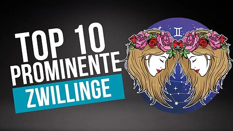 ♊️Die Gemini Chroniken: 10 faszinierende Ikonen 🌟 #zwillinge #prominente #astrologie