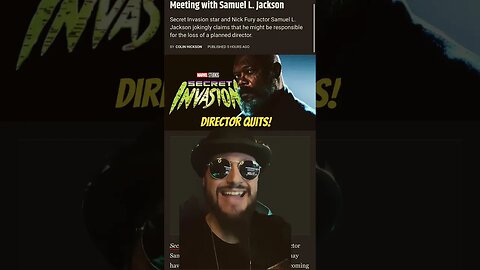 Marvel Star Samuel L Jackson Caused Director To QUIT Secret Invasion #shorts