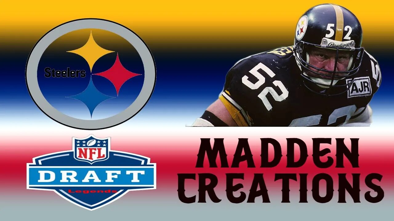 Madden 23 Legend Draft Pick Mike Webster Creation