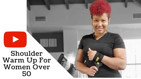 #fitover40 #fitover50 #VIPFitnessCoaching Shoulder Warm Up For Women Over 50