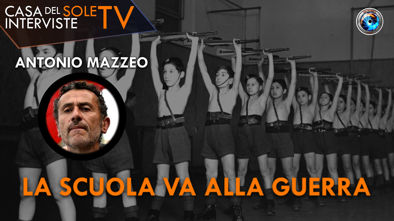 Antonio Mazzeo: la scuola va alla guerra