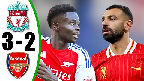 Liverpool vs Arsenal 3-2 - All Goals & Highlights - 2024