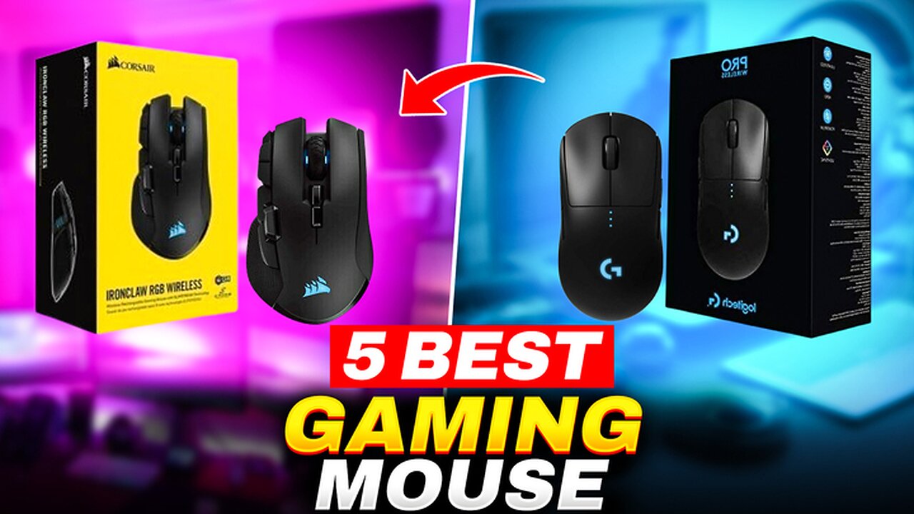 5 Best Gaming Mouse in 2024 | DeathAdder v3 pro