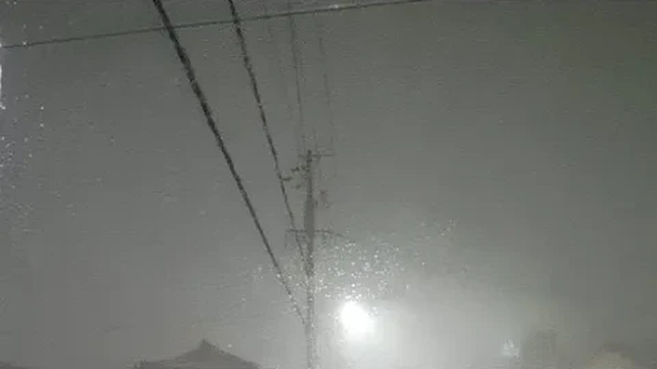 TEMPESTADE DE NEVE NO JAPÃO