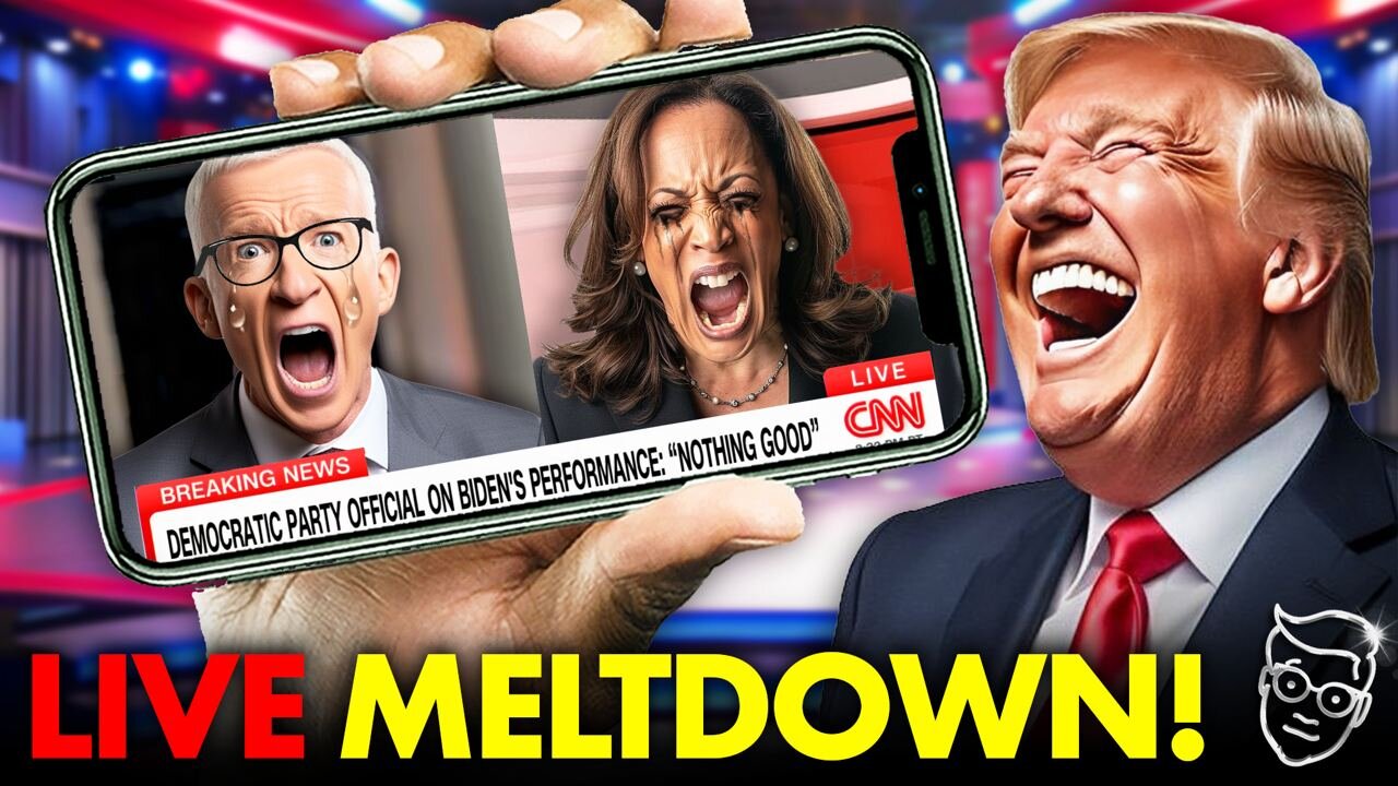 Kamala Has Screaming UNHINGED MELTDOWN LIVE on CNN After Biden Debate DISASTER | 'Joe is Smart!' 😬