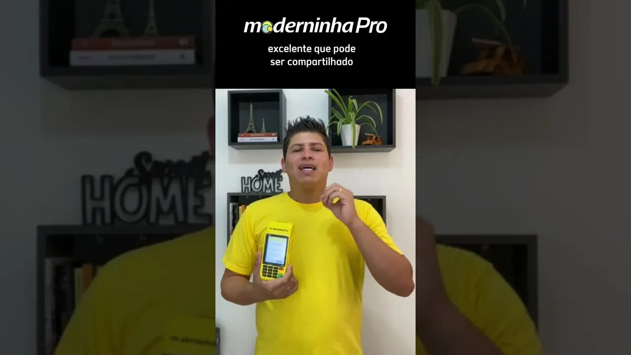 Moderninha Pro, a máquina mais barata da PagSeguro, que imprimi o comprovante de pagamento