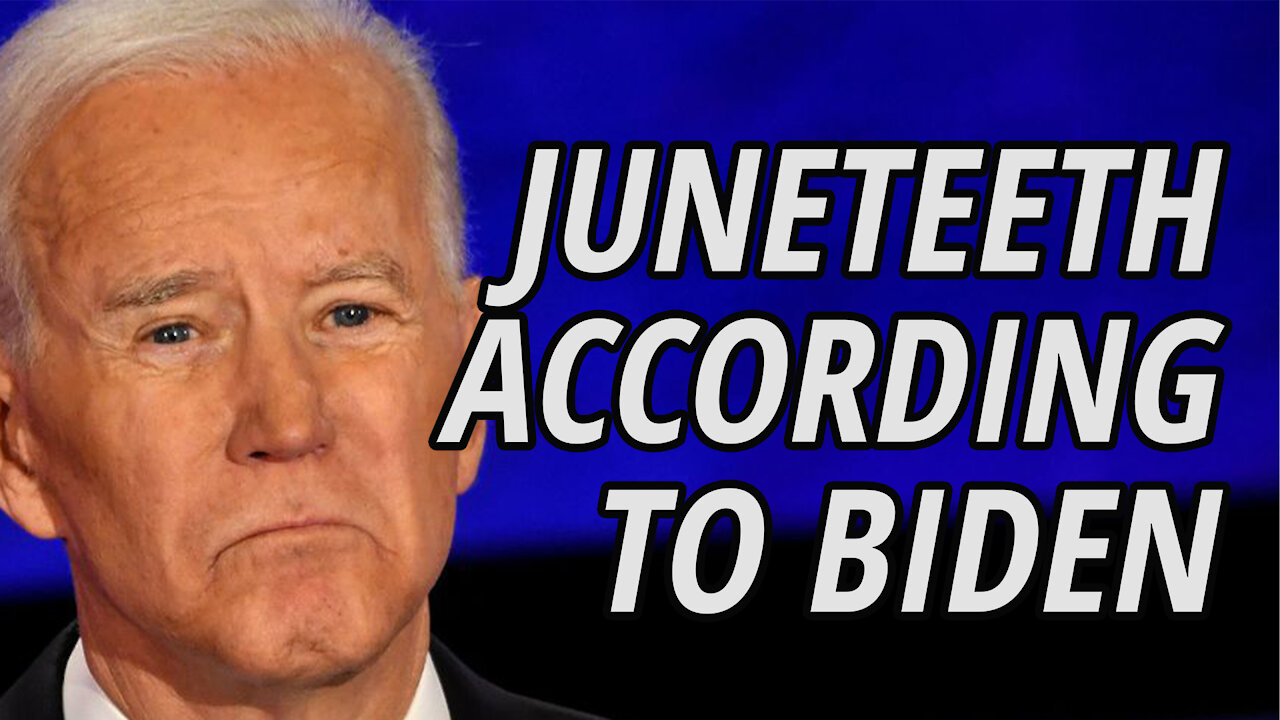 Juneteeth: What Joe Biden said about it during his Presidential Campaign